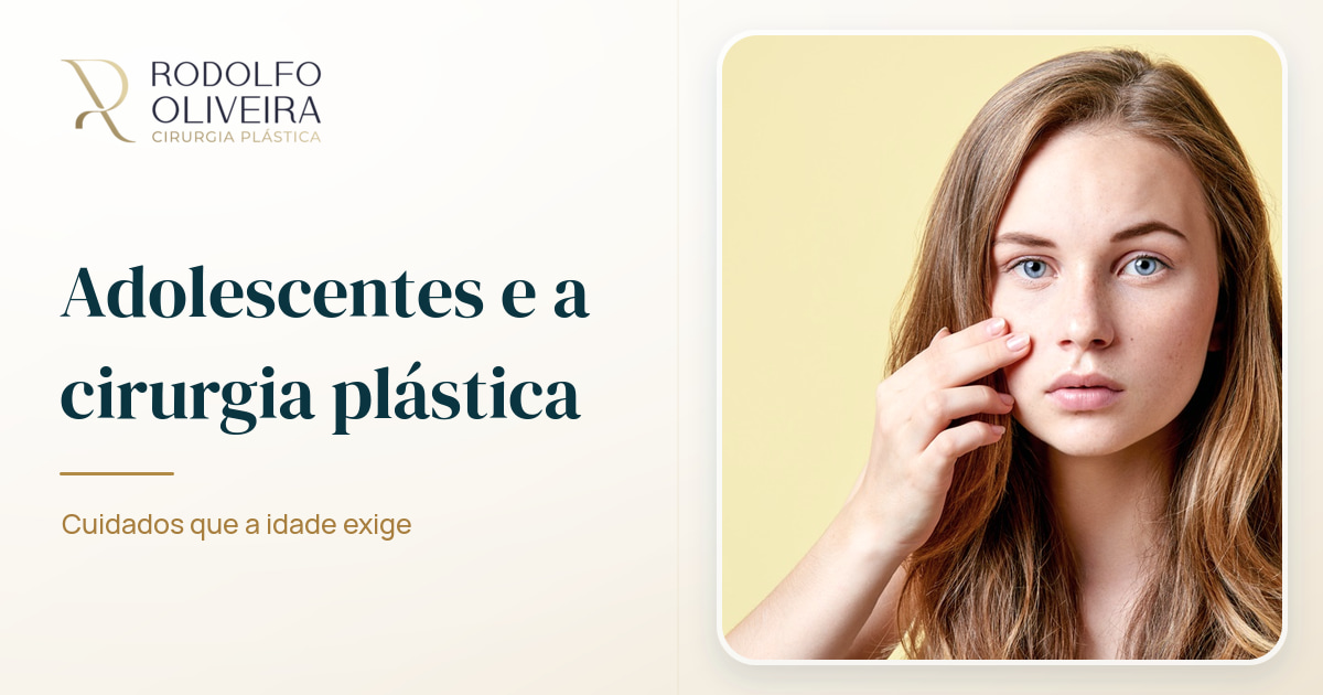 Imagem de capa do artigo Adolescentes e a cirurgia plástica: cuidados que a idade exige