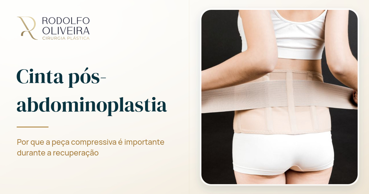 Imagem de capa do artigo Cinta pós-cirúrgica abdominoplastia: por que você deve usar?