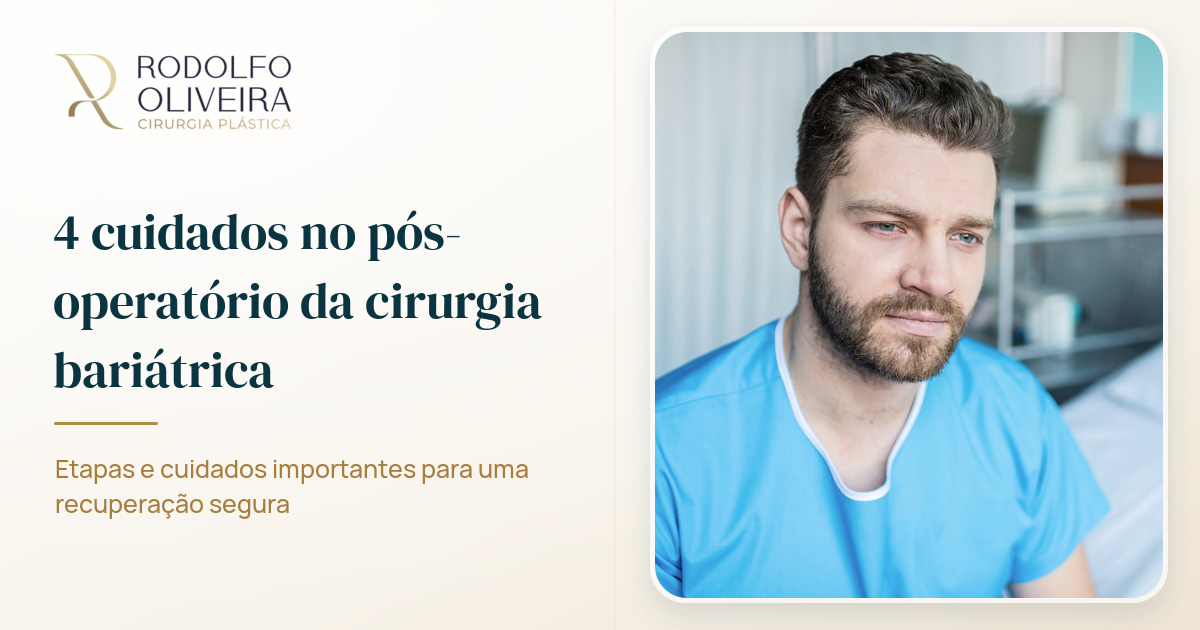 Imagem de capa do artigo 4 cuidados no pós-operatório da cirurgia bariátrica
