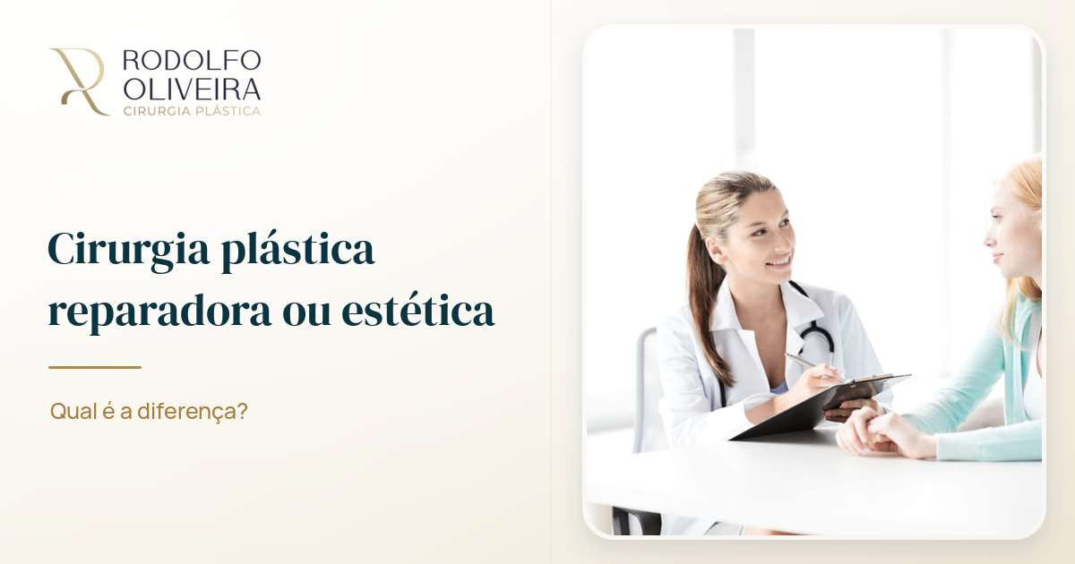 Imagem de capa do artigo Cirurgia plástica reparadora ou estética: qual é a diferença?
