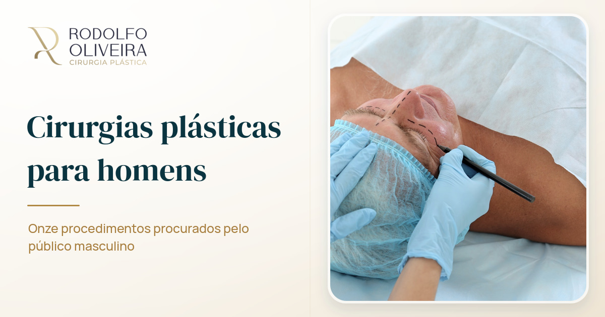 Imagem de capa do artigo 11 cirurgias plásticas mais procuradas por homens