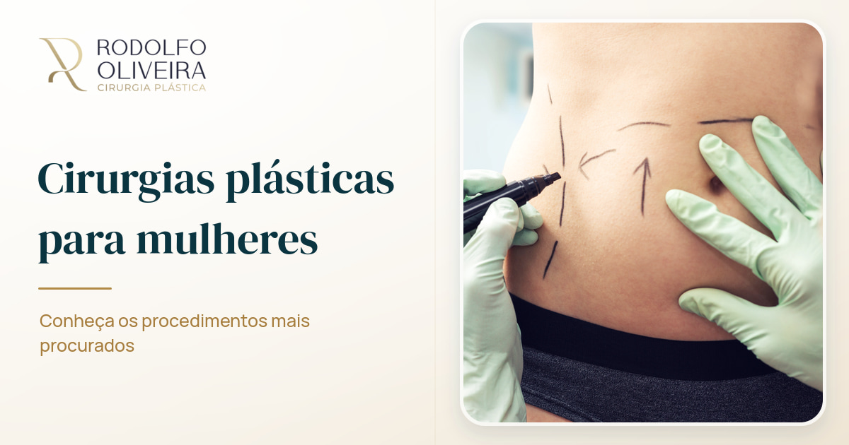 Imagem de capa do artigo As cirurgias plásticas mais procuradas pelas mulheres