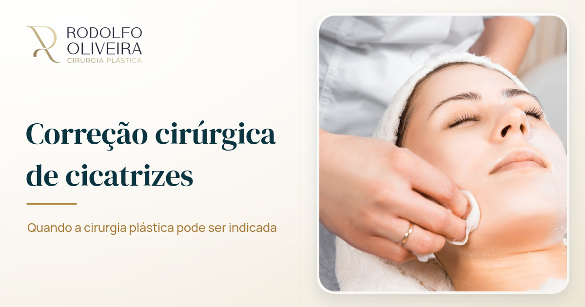 Imagem de capa do artigo Quando a cirurgia plástica é indicada para correção de cicatrizes