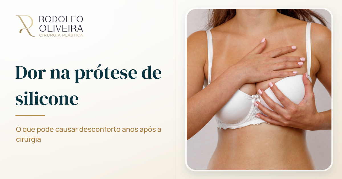 Imagem de capa do artigo Dor na prótese de silicone depois de anos: por que acontece?