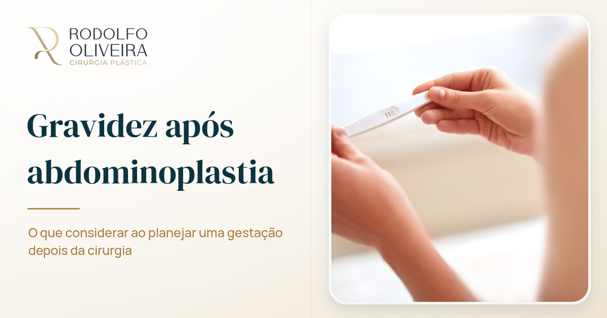 Imagem de capa do artigo Vou poder engravidar depois de realizar a abdominoplastia?