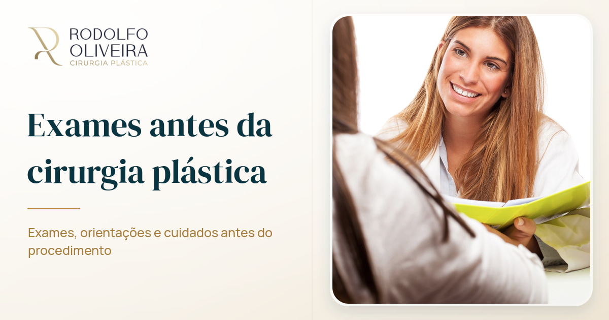 Imagem de capa do artigo Conheça os 5 exames que serão solicitados antes de realizar cirurgias plásticas