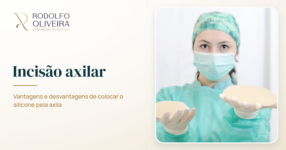 Imagem de capa do artigo Incisão axilar: vantagens e desvantagens de colocar o silicone pela axila