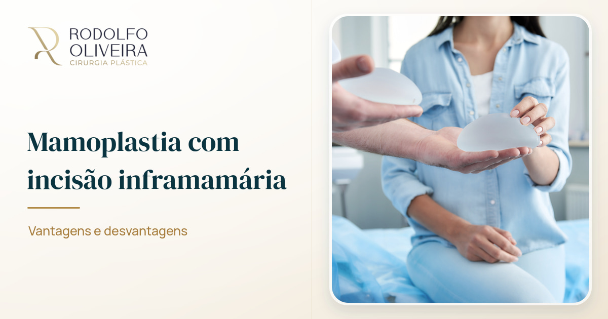 Imagem de capa do artigo Mamoplastia com incisão inframamária: vantagens e desvantagens