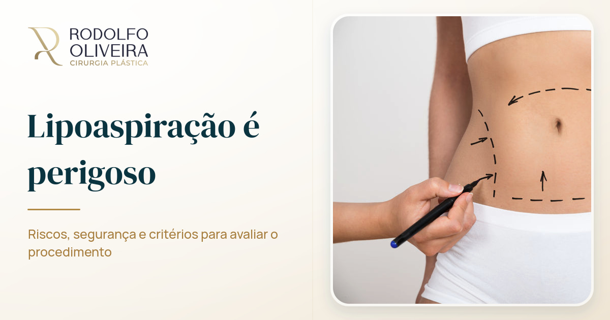 Imagem de capa do artigo Lipoaspiração é perigoso?