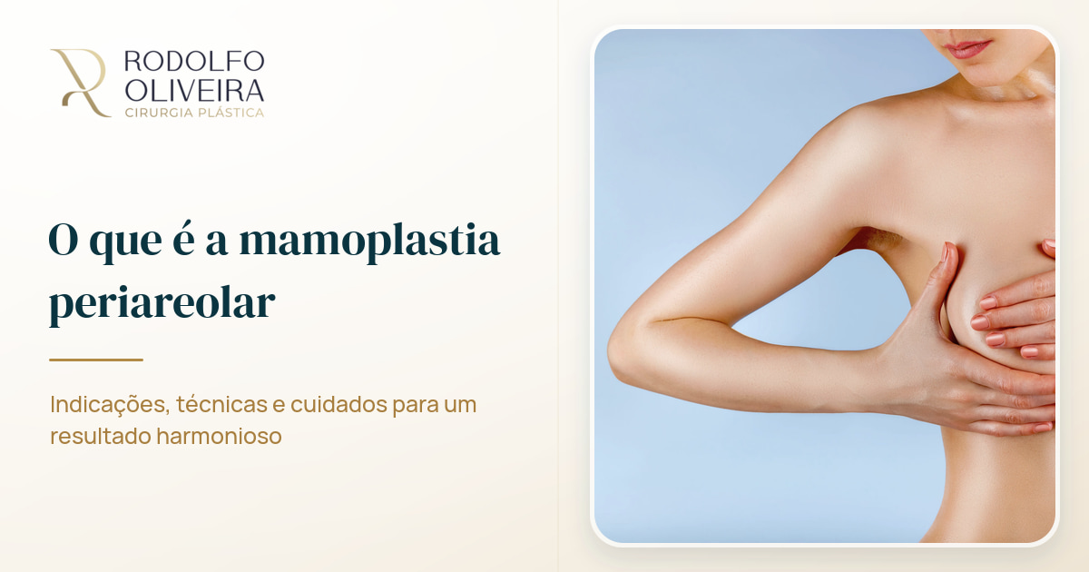 Imagem de capa do artigo O que é a mamoplastia periareolar