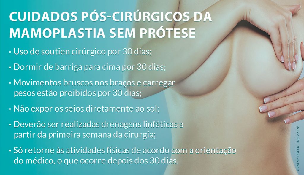 Mamoplastia sem prótese: quando é possível?