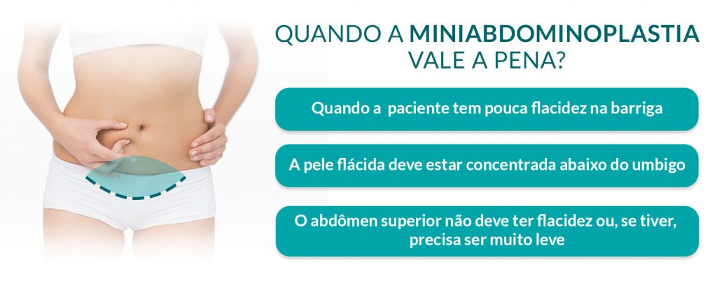 Quando a miniabdominoplastia vale a pena? Miniabdominoplastia: entenda se você pode fazer
