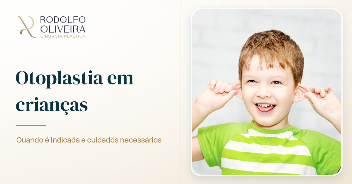 Imagem de capa do artigo Otoplastia em crianças: quando é indicada e cuidados necessários