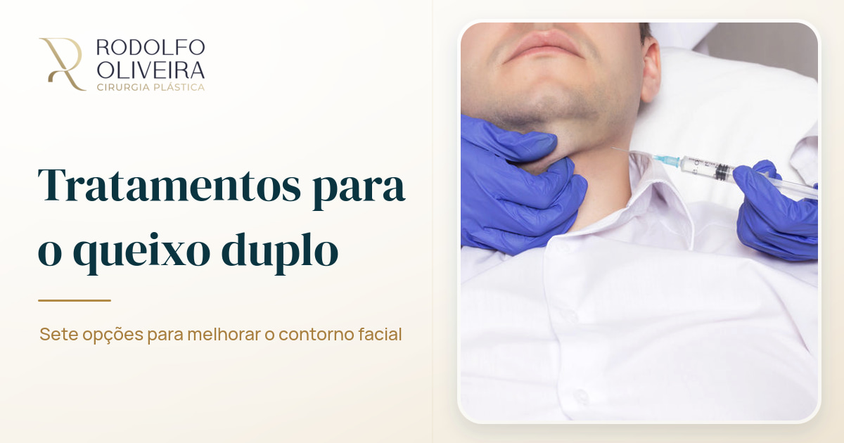 Imagem de capa do artigo 7 tratamentos para eliminar o queixo duplo