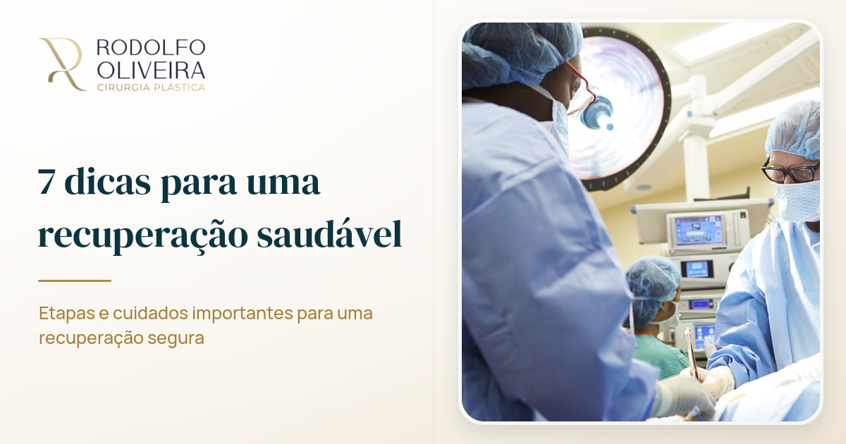 Imagem de capa do artigo 7 dicas para uma recuperação saudável após a cirurgia