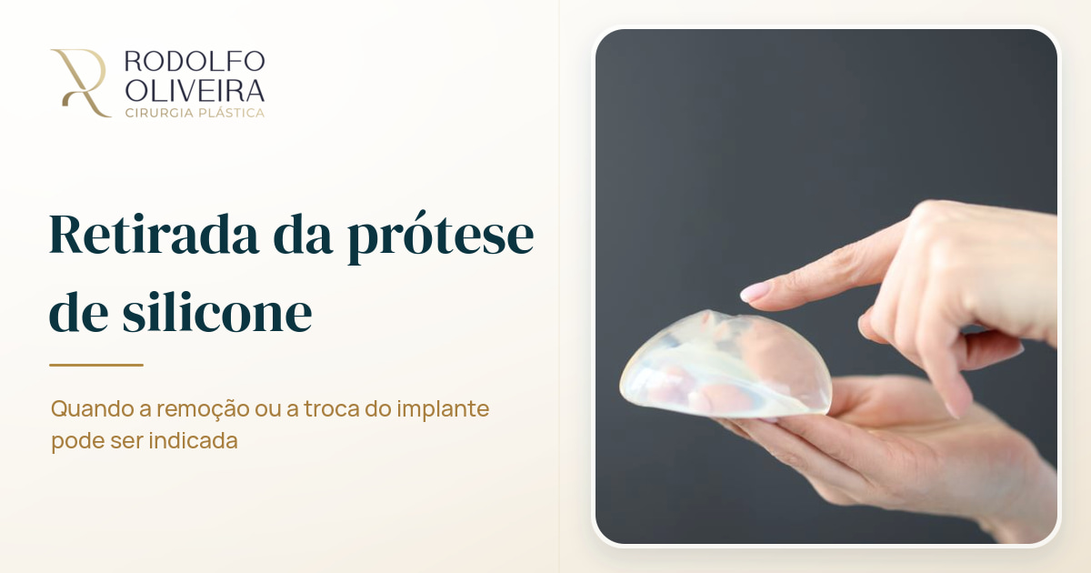 Imagem de capa do artigo Retirada de prótese de silicone: quando precisar ser feita?