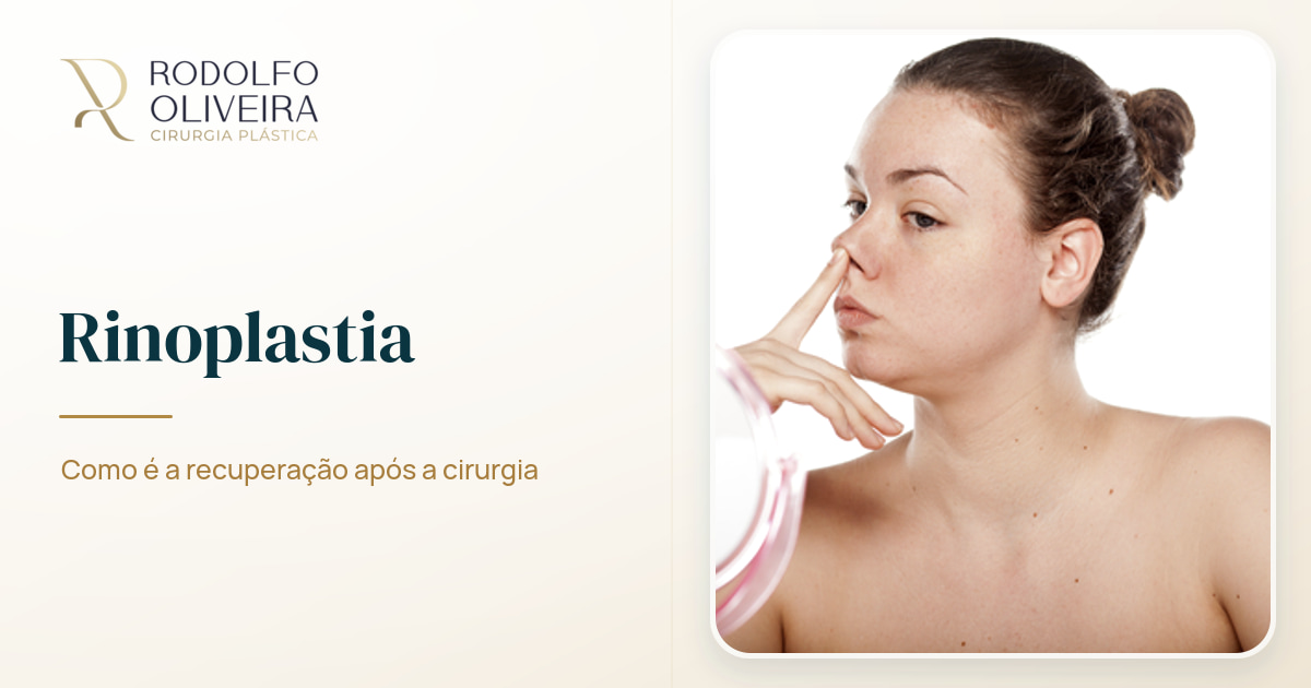 Imagem de capa do artigo Rinoplastia: como é a recuperação após a cirurgia