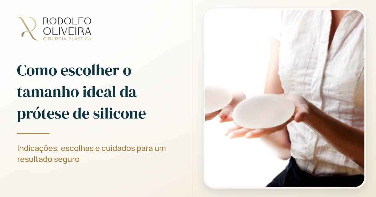 Imagem de capa do artigo Como escolher o tamanho ideal da prótese de silicone?