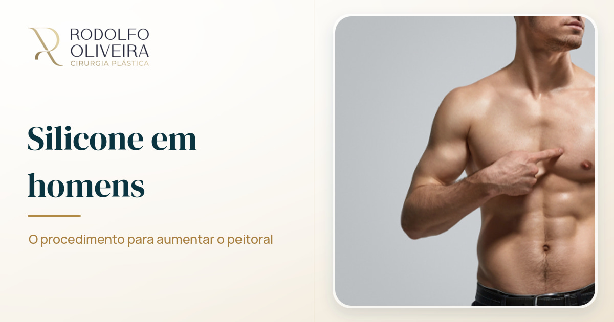 Imagem de capa do artigo Silicone em homens: conheça o procedimento para aumentar o peitoral